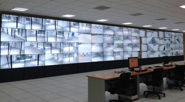 Garbo Logistics Park Command Center Video Wall Solution